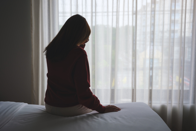 妹子和180cm男友激戰後，男友的「表現」讓她變得性冷感。（示意圖：shutterstock／達志）