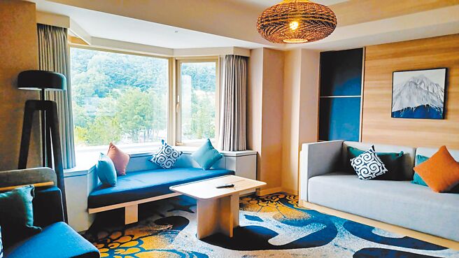 Kiroro Grand全館共有266間房，客房從2人房到5人房都有，還有和洋房型，滿足不同客群需求。（陳韻萍攝）