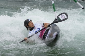 巴黎奥运》张筑涵轻艇激流K1预赛只排第23 无缘闯进准决赛