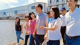 朱立伦彰化勘灾喊话中央：完全负起责任、重建并补偿地方损失