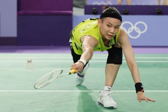 巴黎奧運》戴資穎大讚場地配色 擲幣時就選紫色