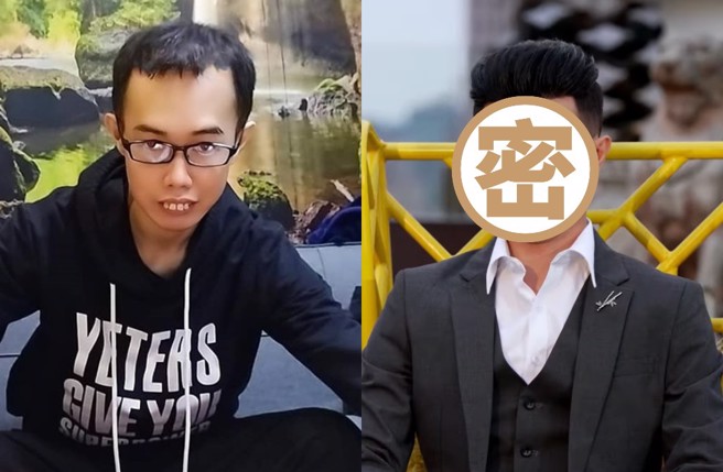 邓佳华穿西装遮暴牙完全变了。（图／脸书 邓佳华、Youtube CityBanana）