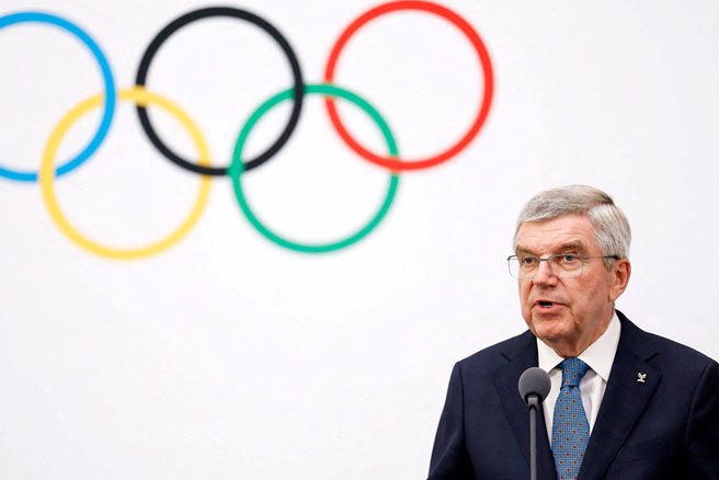 国际奥委会主席巴赫。(路透社)