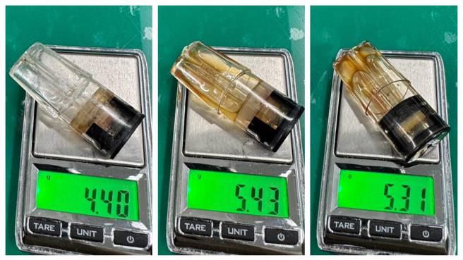 24歲男子騎改裝車遭攔查，口袋搜出毒品「殭屍菸彈」，警方當場查扣含有依托咪酯的「喪屍煙彈」。（圖／翻攝畫面）