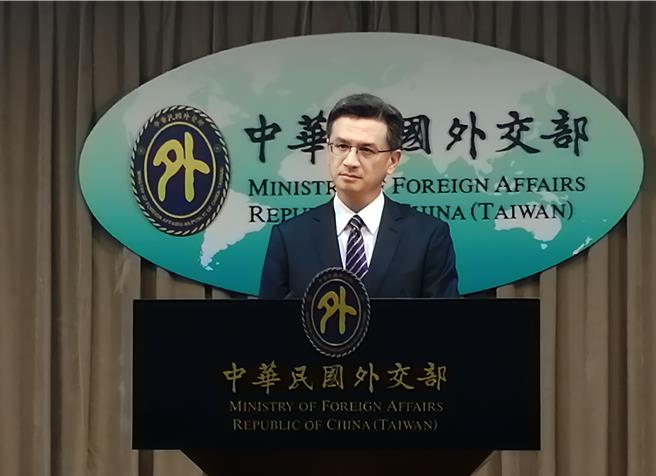 外交部发言人刘永健(资料照片)