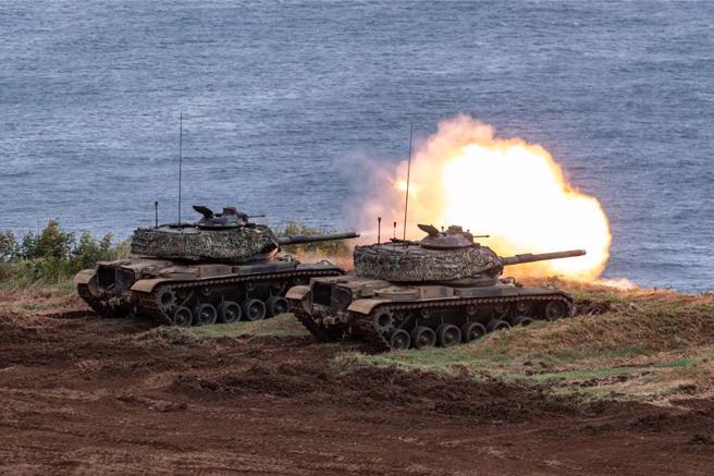 今年汉光40号演习包括去中心化指挥管制。图为澎湖汉光反登陆作战。（示意图／资料照／军闻社记者周力行摄）