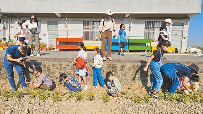 台南市白河區草店社區發展農遊體驗，近年愈來愈多親子家庭報名參加。（吳長庚提供／張毓翎台南傳真）
