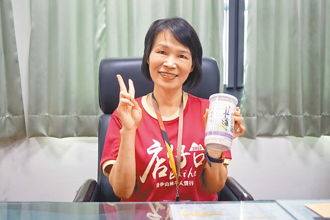 白河區長董麗華。（張毓翎攝）