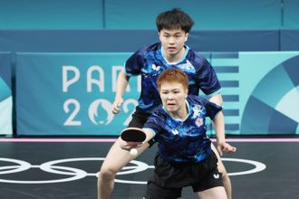巴黎奧運》林昀儒這句話太Man 混雙搭檔陳思羽大讚：很帥