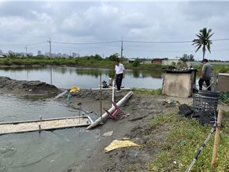 凱米颱風淹台南魚塭 損失1400公頃列全市救助區