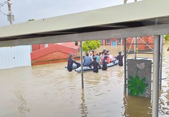 八掌溪淤积成颱风积水肇因 台糖供3处暂置土方 明起疏浚