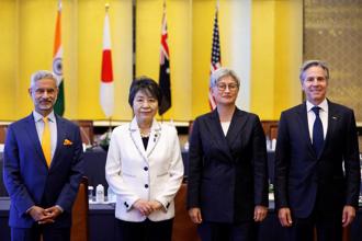 美日印澳外長會議關注東海南海 北京：少給地區點火澆油