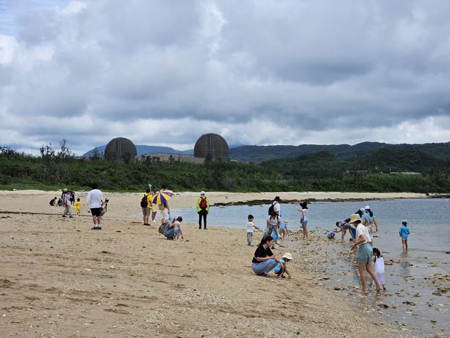 核三廠並不排放汙染物，附近水域保護的很好。(圖/本報資料照)