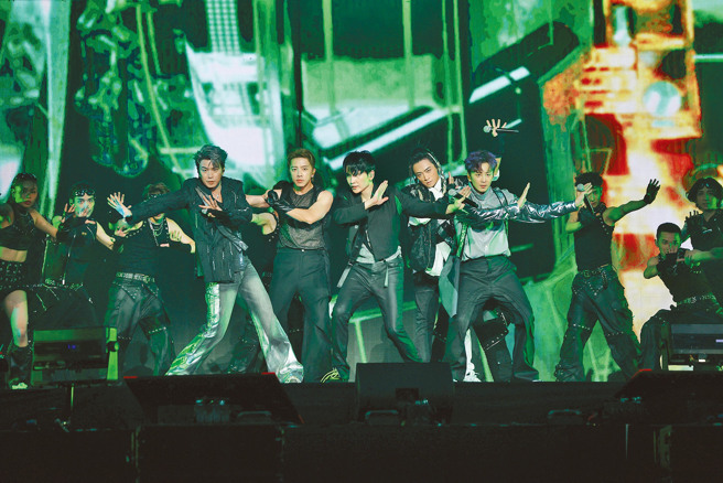 Energy连2晚在台北小巨蛋开唱。（图／相信音乐提供）