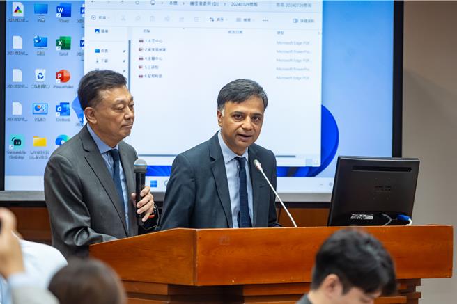 印度台北協會的會長葉達夫（Manharsinh Laxmanbhai Yadav）。（鍾佳濱辦公室提供／楊亞璇台北傳真）