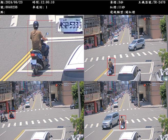 苗栗縣新增5處路口多功能科技執法系統，將從9月1日起正式執法。（縣警局提供／李京昇苗栗傳真）