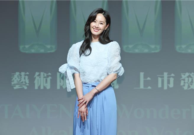 正在日本度假的曾恺玹，特别飞回台湾出席29日的活动。（陈俊吉摄）