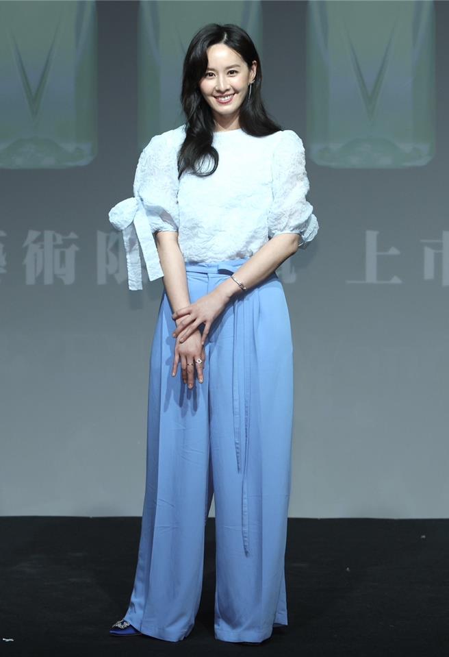 曾恺玹谈和女儿的逗趣互动。（陈俊吉摄）