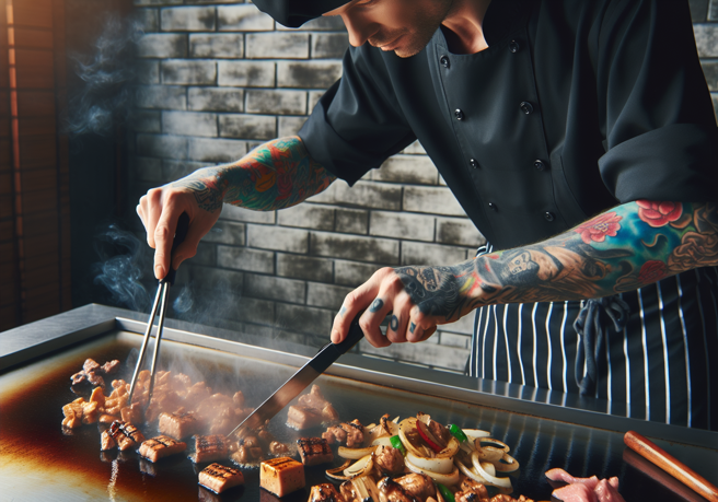 有网友近日到平价铁板烧用餐，分享价目表引起热议，不少人直呼涨很大。（示意图／AI生成）
