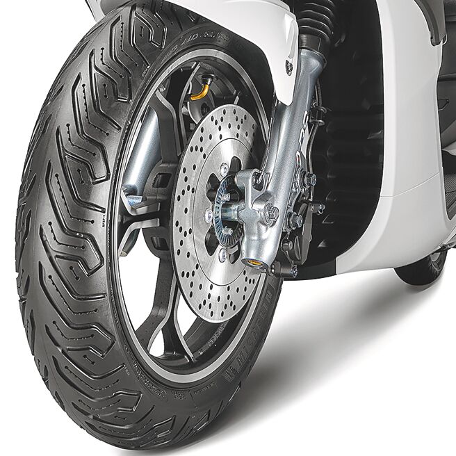 BOSCH煞車系統。（陳大任攝）