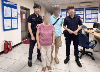 大安婦外出未歸兒急報案！暖警喊話「您放心，有我在」帶她回家