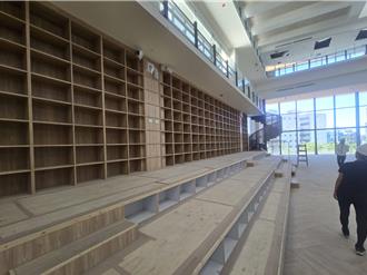 台東總圖興建進度逾九成 饒慶鈴視察曝1大難處