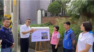 立委現勘后里國小通學環境改善工程 打造安全回家路