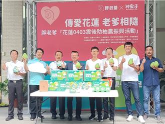 到胖老爹買文旦柚 每盒捐10元助花蓮