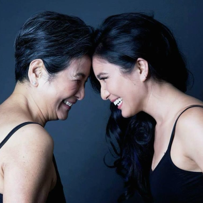 原子鏸和母親鄭佩佩感情十分緊密。（圖／IG@mashasha）