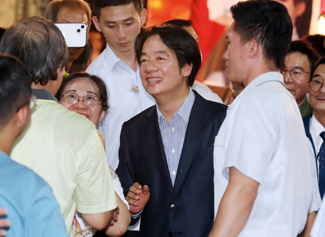 總統賴清德（中）。（資料照,姚志平攝）