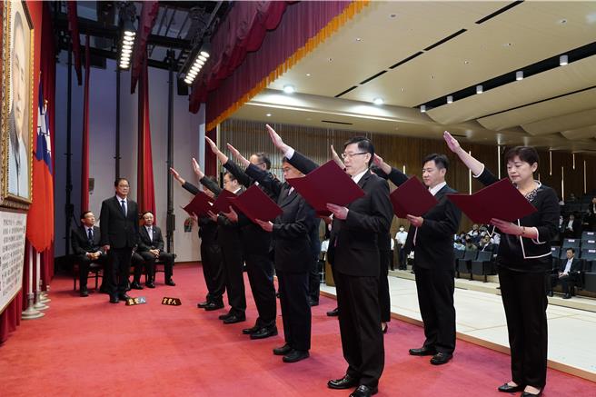 法务部廉政署今举行模范廉政人员表扬暨新任政风高阶主管联合宣誓典礼（廉政署提供）