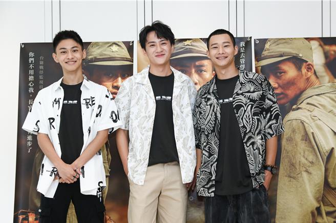 朱宥丞（左起）、吳翰林、黃冠智出席公視《聽海湧》媒體茶敘。（公視提供）