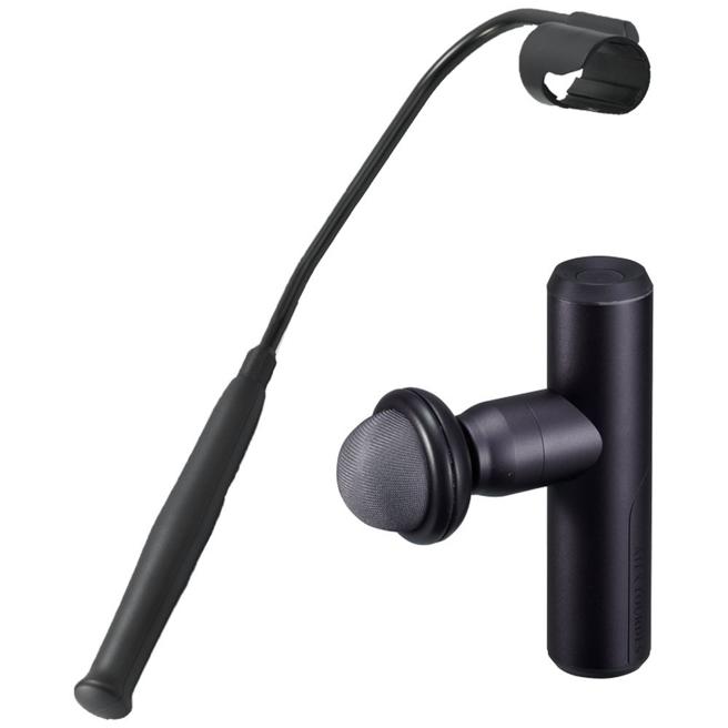 Lourdes MINI口袋型筋膜按摩枪，具备每分钟达3200转的四段振动模式，重量仅220g，4280元。（台隆手创馆提供）