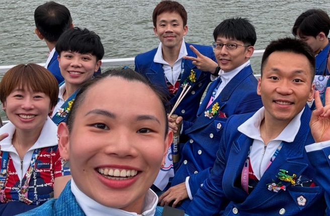 不少网友讨论为何台湾的巴黎奥运奖牌数仍挂零。（图／IG@戴资颖）
