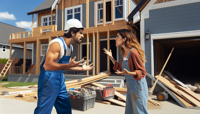台北市雷姓男子因与邻居刘姓女子长期因施作设施等问题不和，竟多次使用「臭X掰」、「X你老母」等侮辱性言语。（示意图、与本案无关／AI生成）