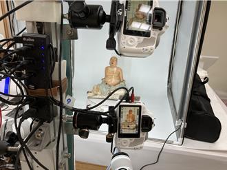 164年來第1次「洗澡」 國寶葉王交趾陶揭神秘面紗