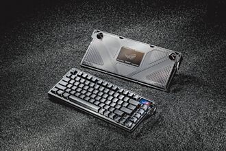 ROG鋁合金鍵盤帥氣登場