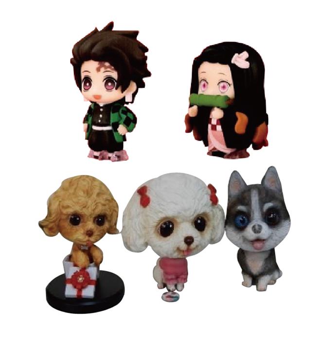 鬼灭之刃＋摇头狗公仔（台北分署提供）