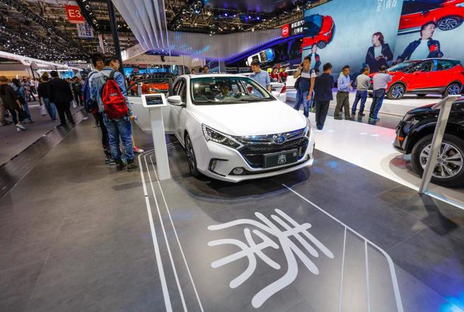 大陸電動汽車龍頭比亞迪。（示意圖／shutterstock）