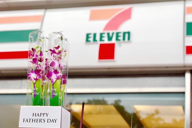 統一集團集合旗下10個品牌、近1萬個實體通路，首度於父親節前夕推出鮮花販售。圖／業者提供
