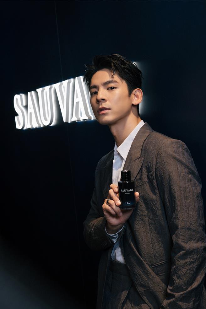 艺人林柏宏出席Dior Sauvage于台北信义A8打造的期间限定店。（Dior提供／黄唯淯台北传真）
