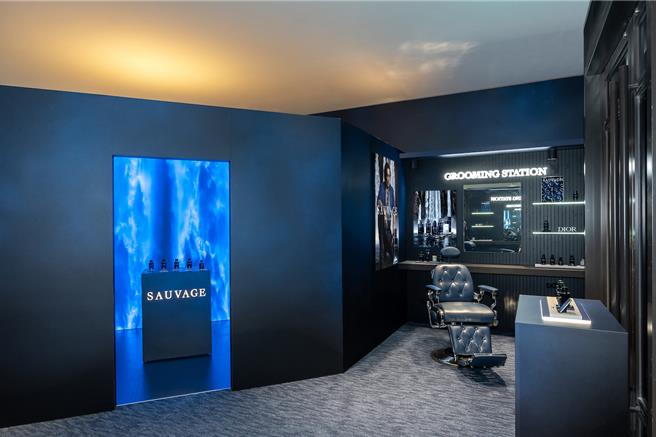 与酷猫理髮厅合作的理容服务，仅接受线上预定。（Dior提供／黄唯淯台北传真）