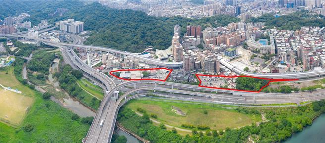 配合捷運安坑輕軌線K8站轉乘需求，地政局將徵收約1.5公頃土地，除規畫停車場亦補充開放性公共設施。（地政局提供）