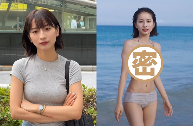 「陆版新垣结衣」龙梦柔。（图／翻摄自龙梦柔 小红书）