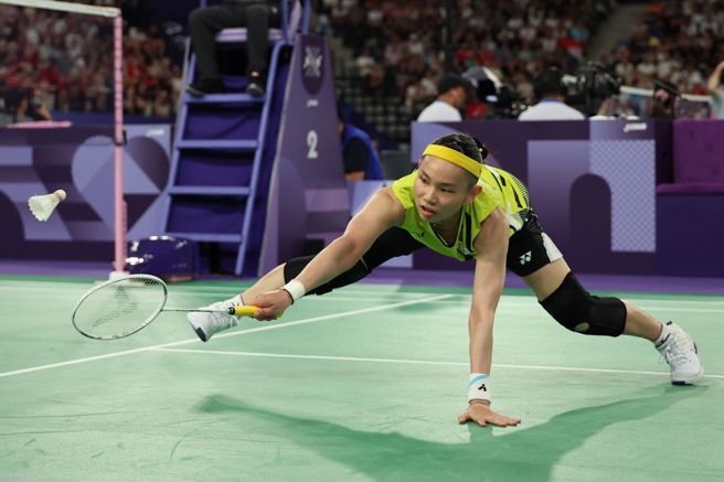 台湾「羽球一姐」戴资颖最后一届参加奥运。（杜宜谙摄）