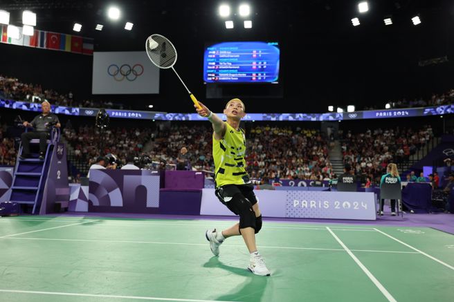 台湾「羽球一姐」戴资颖最后一届参加奥运。（杜宜谙摄）