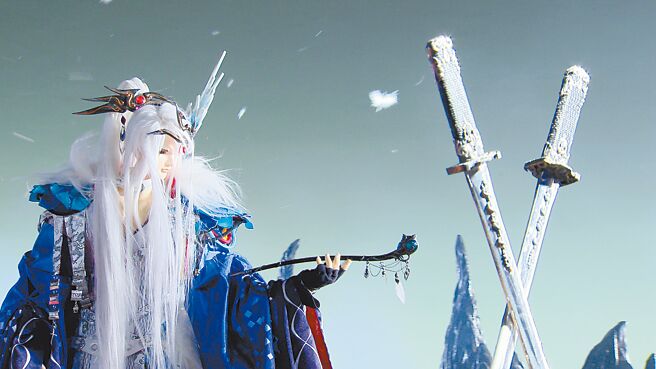 《東離劍遊紀》主角群之一的凜雪鴉，將於大銀幕與觀眾再相會。（桃影提供）