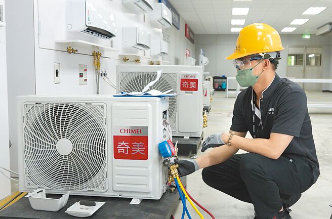 CHIMEI奇美家電提供風災戶免費家電檢測。（CHIMEI奇美家電提供）