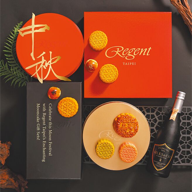 晶華攤位將在每日下午2點舉行月餅試吃活動。（台北晶華酒店提供）