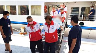 不堪負荷高額醫療費 金門紅十字會「人道救援」2男返台就醫